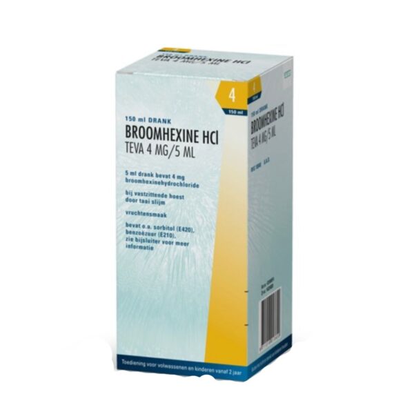 Broomhexine 4mg/5ml