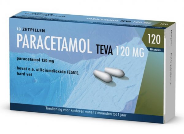 paracetamol zetpil 120 mg Enschede