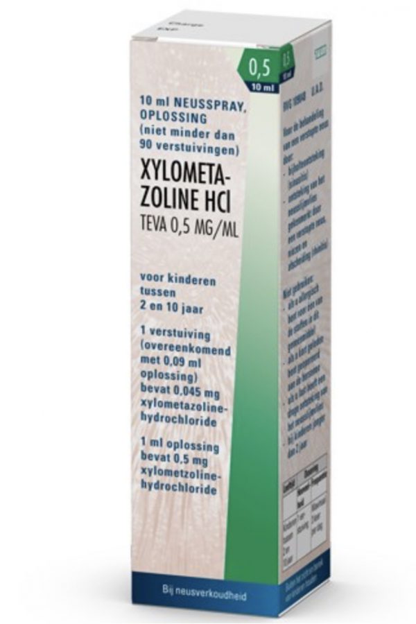 Xylometazoline neusspray 0,5mg/ml