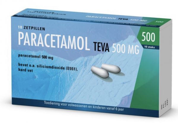 Paracetamol zetpil 500mg