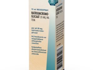 Natriumcromoglicaat 20mg/ml neusspray